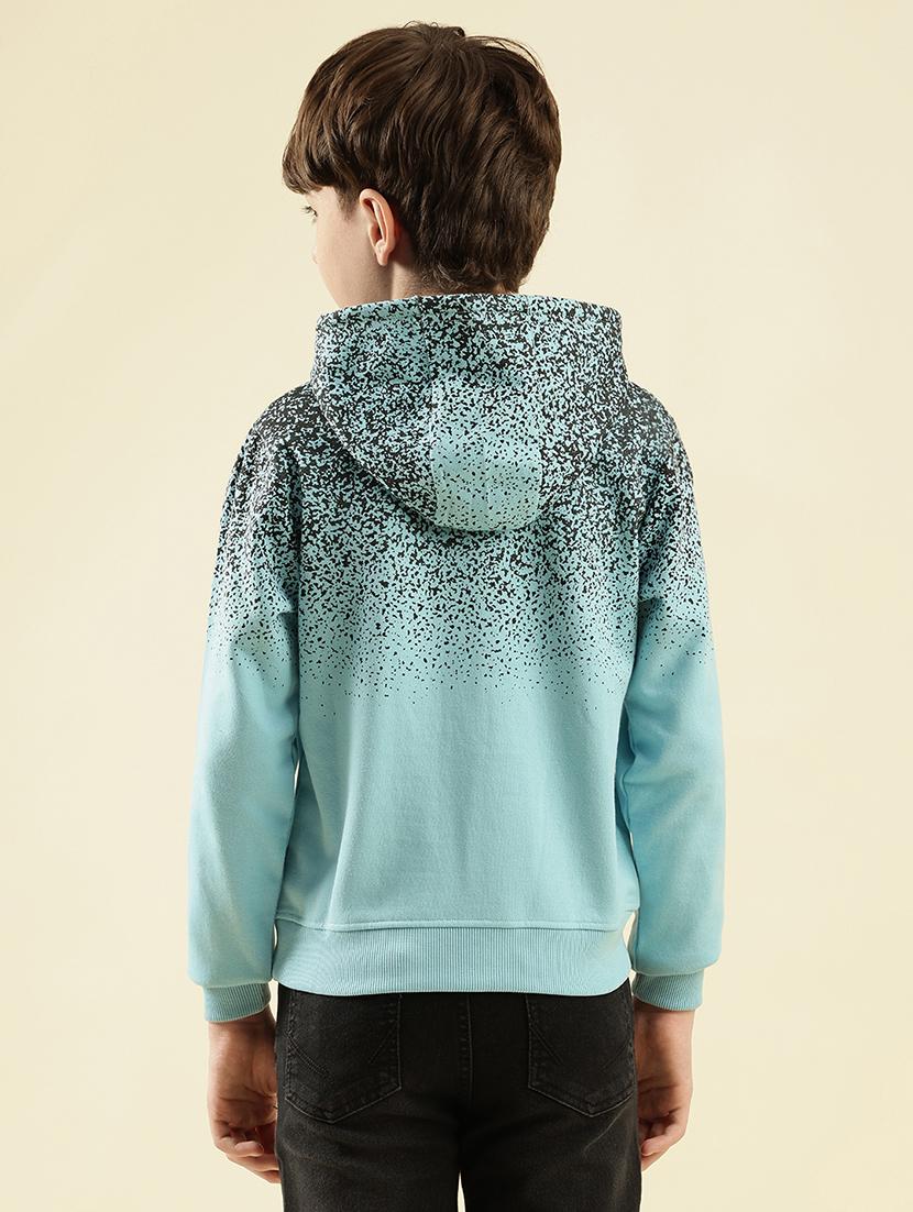 boys printed long sleeve hooded sweatshirt - 21997802 - Standard Image - 4