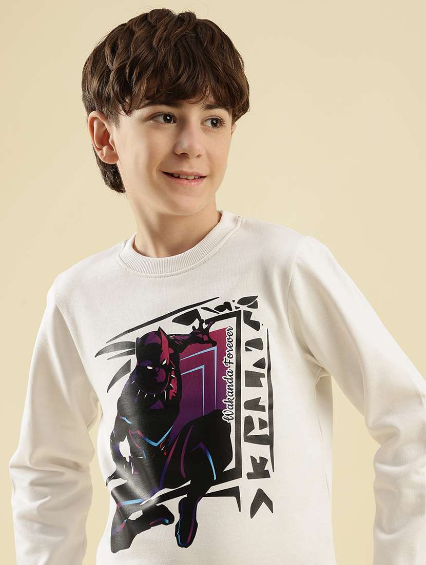 boys printed long sleeve sweatshirt - 21997810 - Standard Image - 4