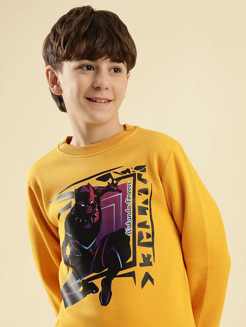 boys printed long sleeve sweatshirt - 21997812 -  Standard Image - 1