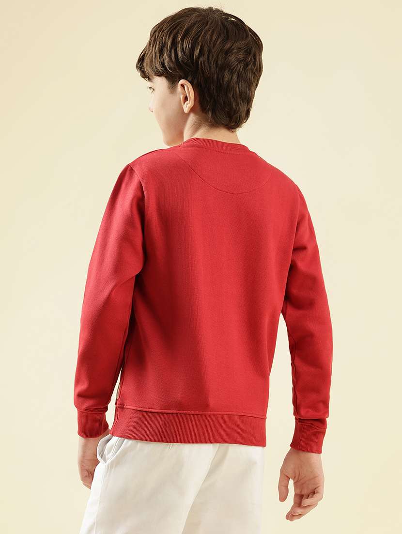 boys printed long sleeve sweatshirt - 21997813 - Standard Image - 4