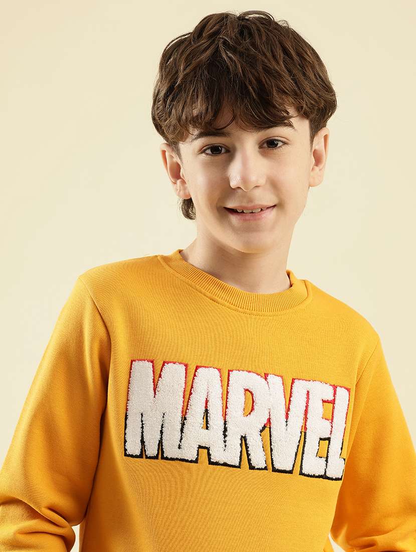 boys printed long sleeve sweatshirt - 21997815 -  Standard Image - 1