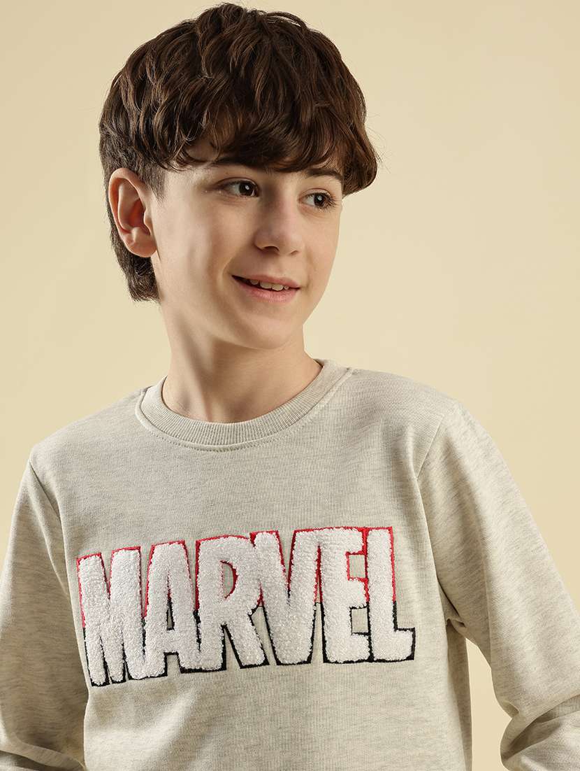 boys printed long sleeve sweatshirt - 21997816 - Standard Image - 1