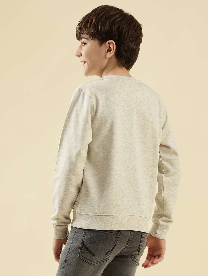 boys printed long sleeve sweatshirt - 21997816 - Standard Image - 4