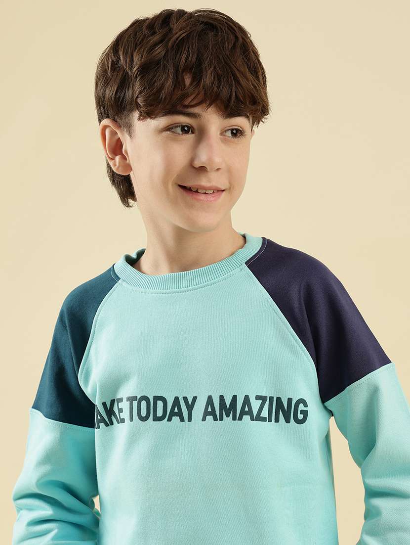 boys printed long sleeve sweatshirt - 21997817 -  Standard Image - 4