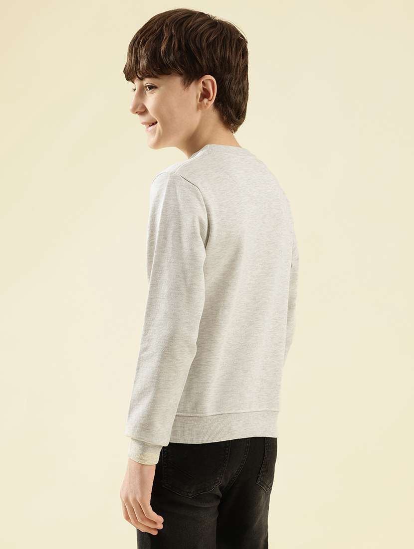 boys printed long sleeve sweatshirt - 21997823 -  Standard Image - 4