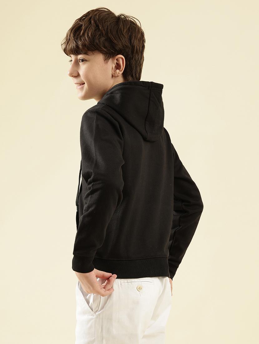 boys printed long sleeve hooded sweatshirt - 21997827 - Standard Image - 4
