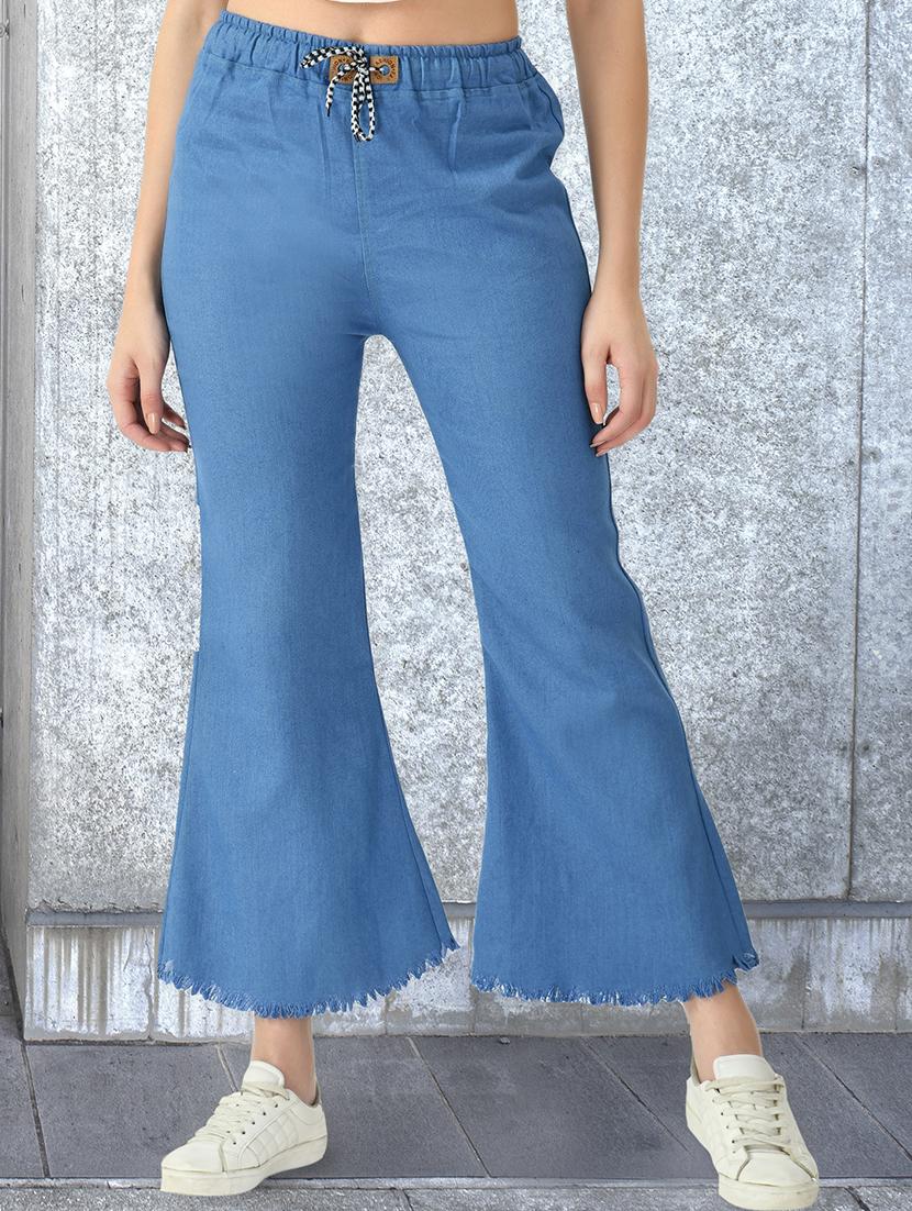 women solid mid rise bootcut jean - 21997903 -  Zoom Image - 0