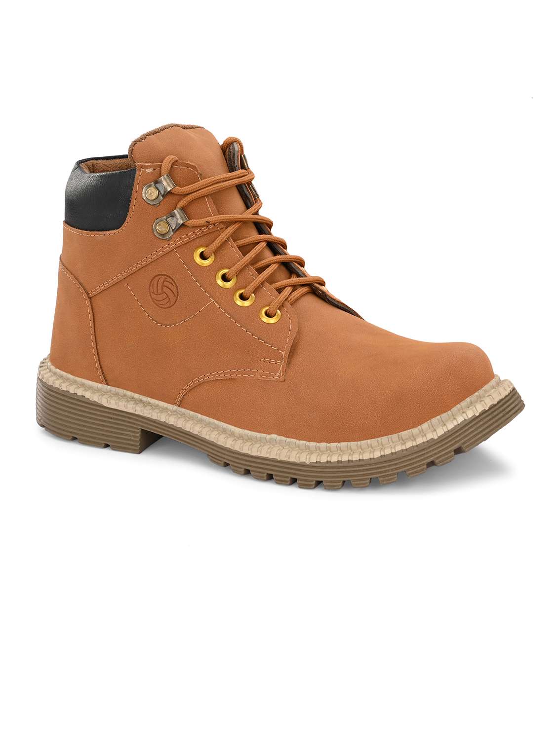 men tan lace up boot - 21998012 -  Standard Image - 1