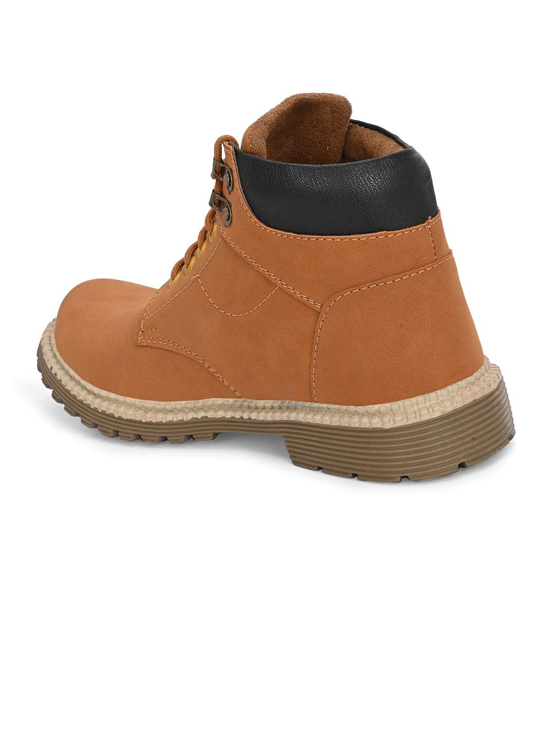 men tan lace up boot - 21998012 - Standard Image - 4