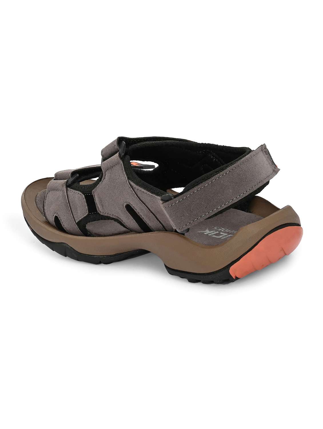 men grey back strap floater - 21998016 - Standard Image - 4