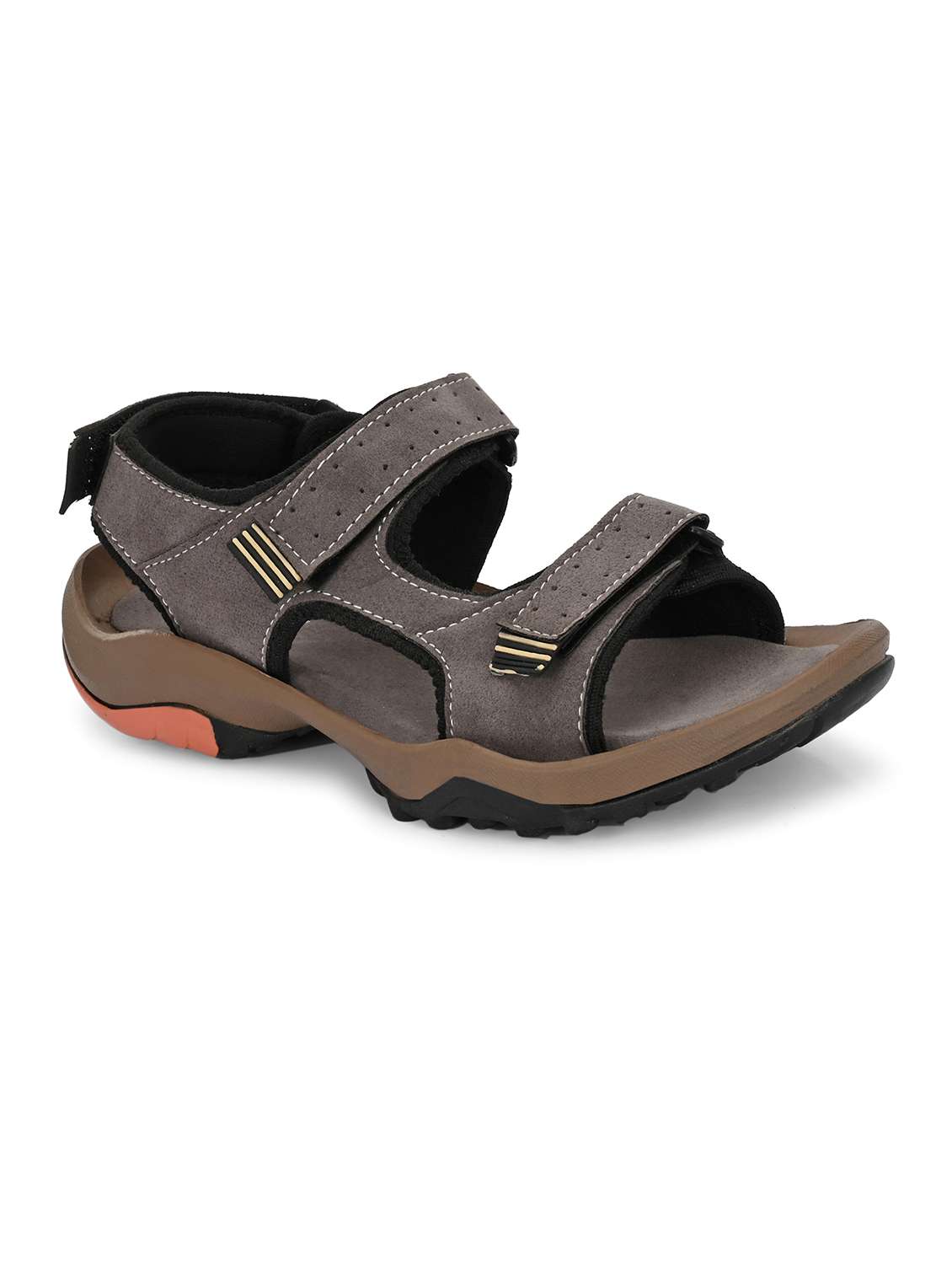 men grey back strap floater - 21998017 -  Standard Image - 1