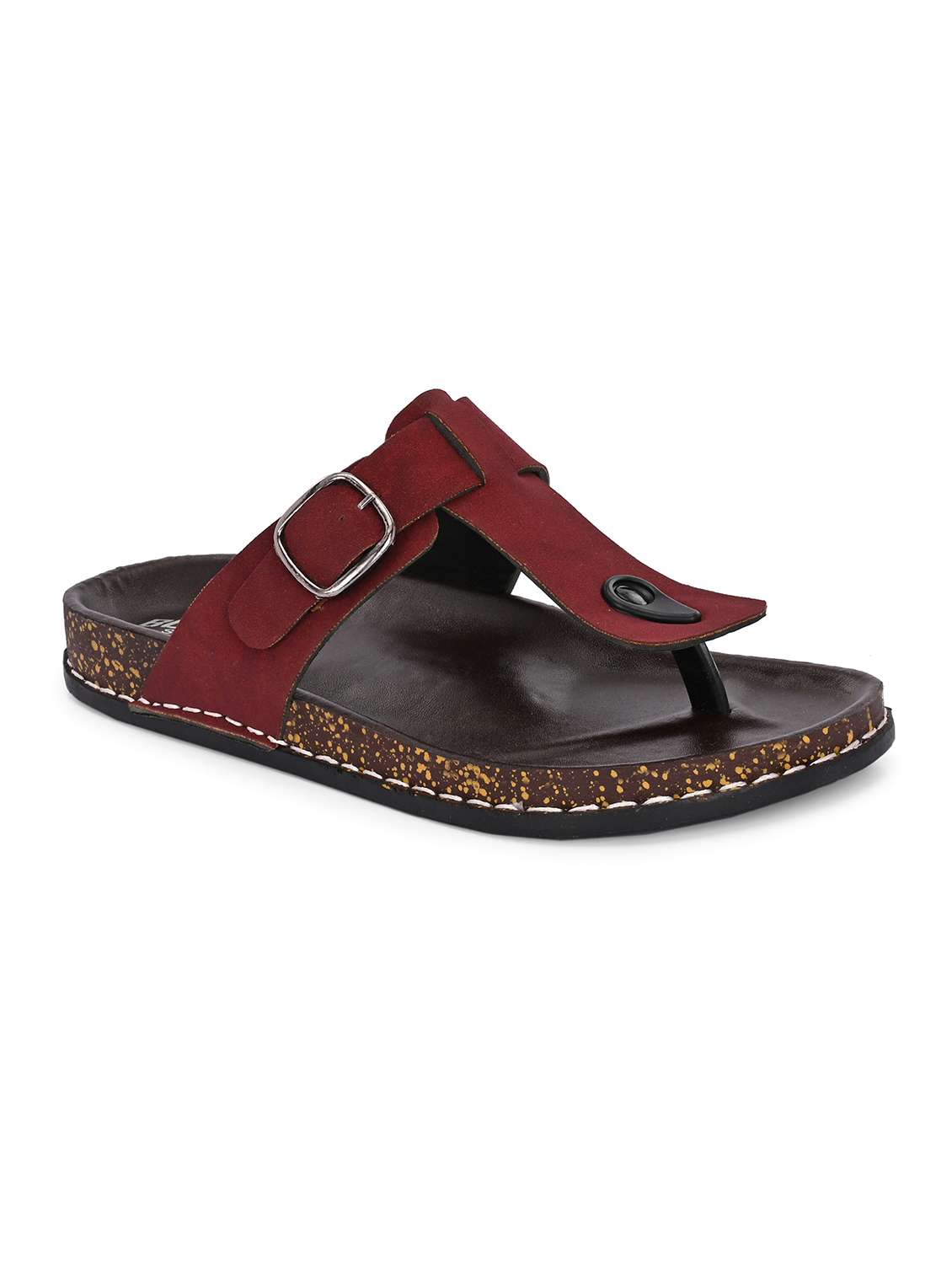 men solid toe separator sandal - 21998018 -  Standard Image - 1