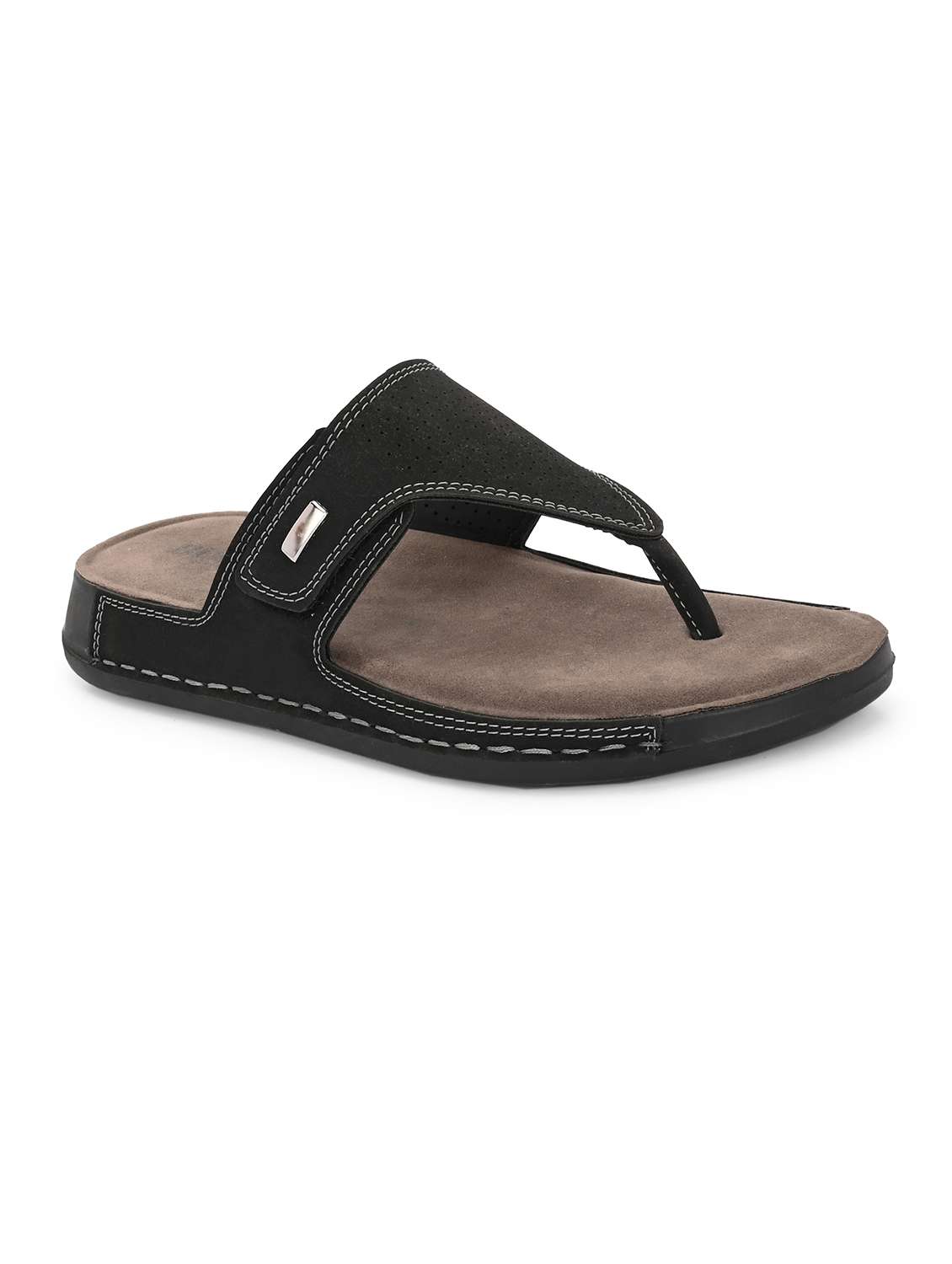 men solid toe separator sandal - 21998022 -  Standard Image - 1