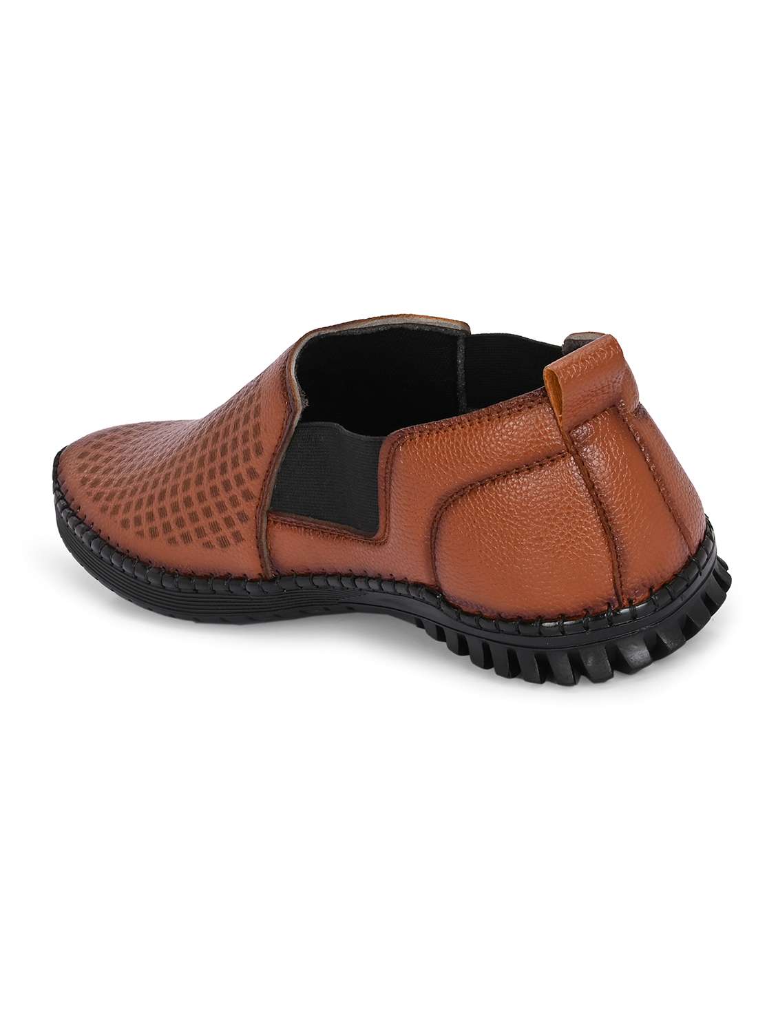 men tan slip on casual shoes - 21998042 -  Standard Image - 4