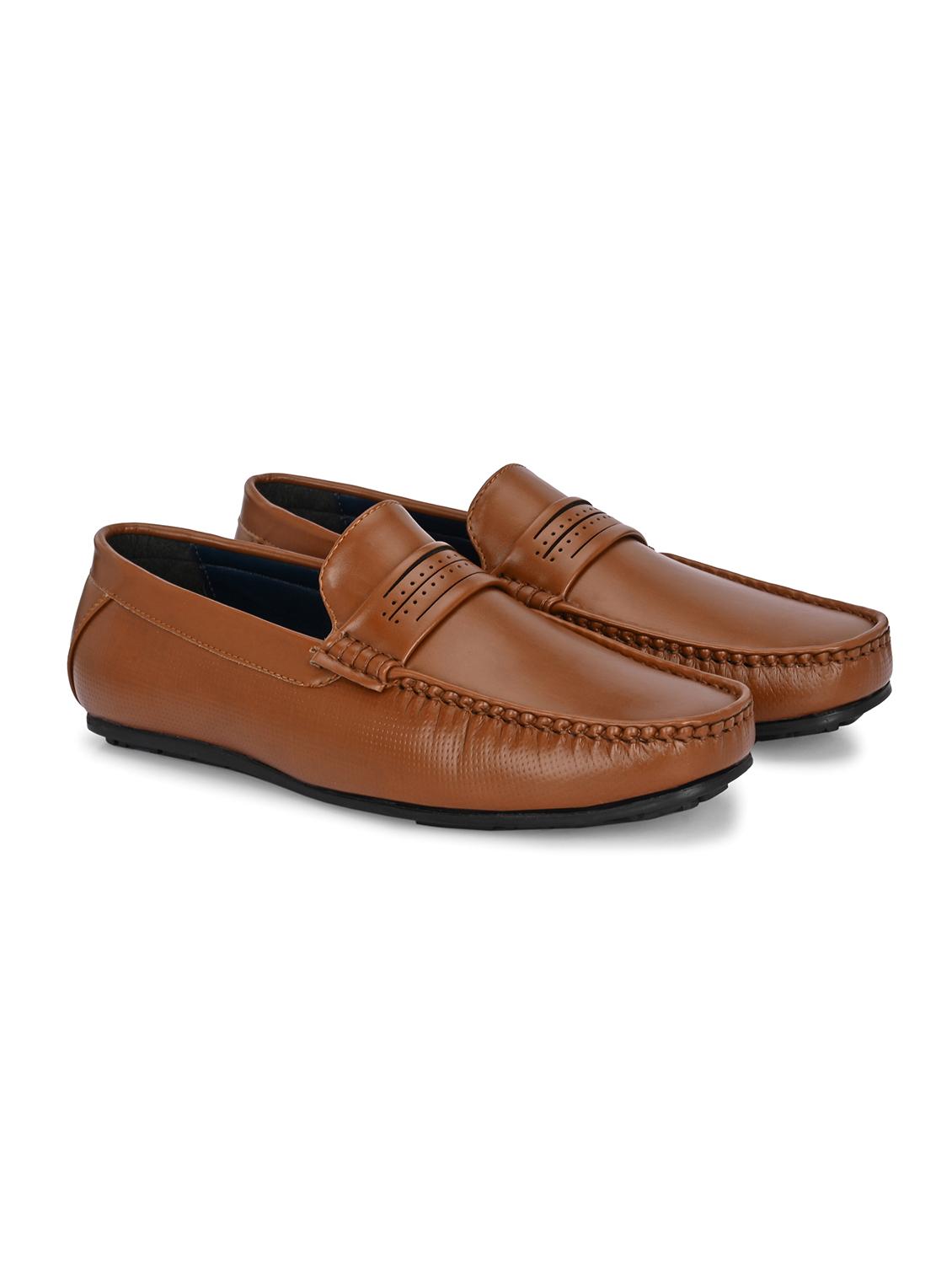 men tan slip on loafer - 21998054 - Standard Image - 1