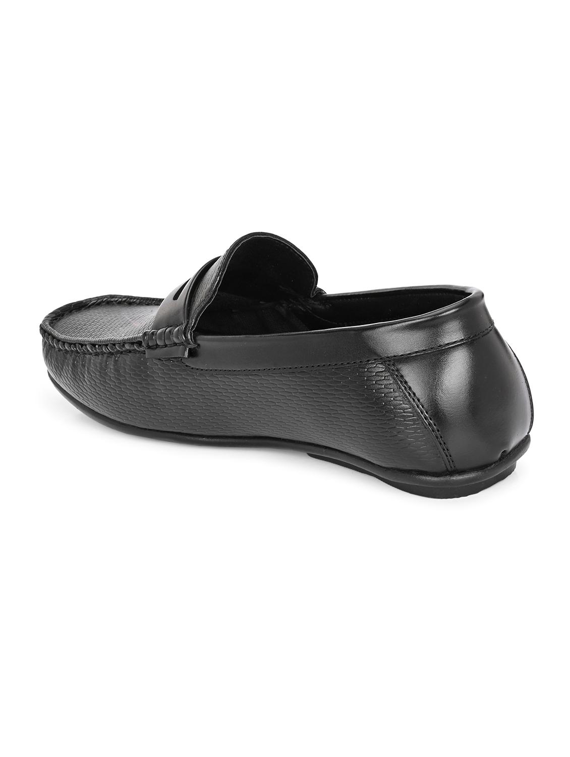 men black slip on loafer - 21998055 - Standard Image - 4
