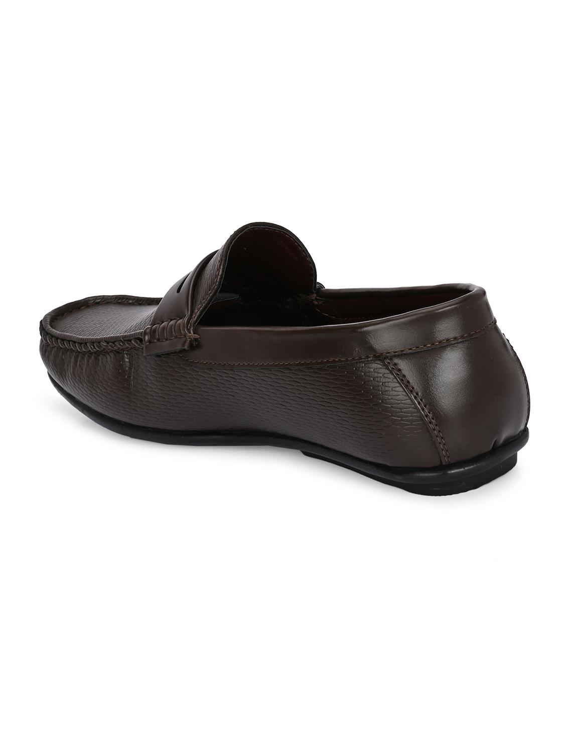 men brown slip on loafer - 21998056 - Standard Image - 4