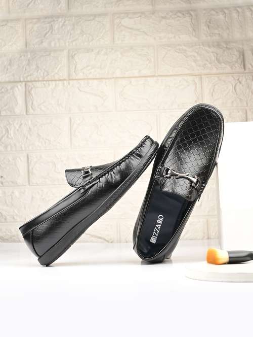 men black slip on loafer - 21998057 -  Standard Image - 0