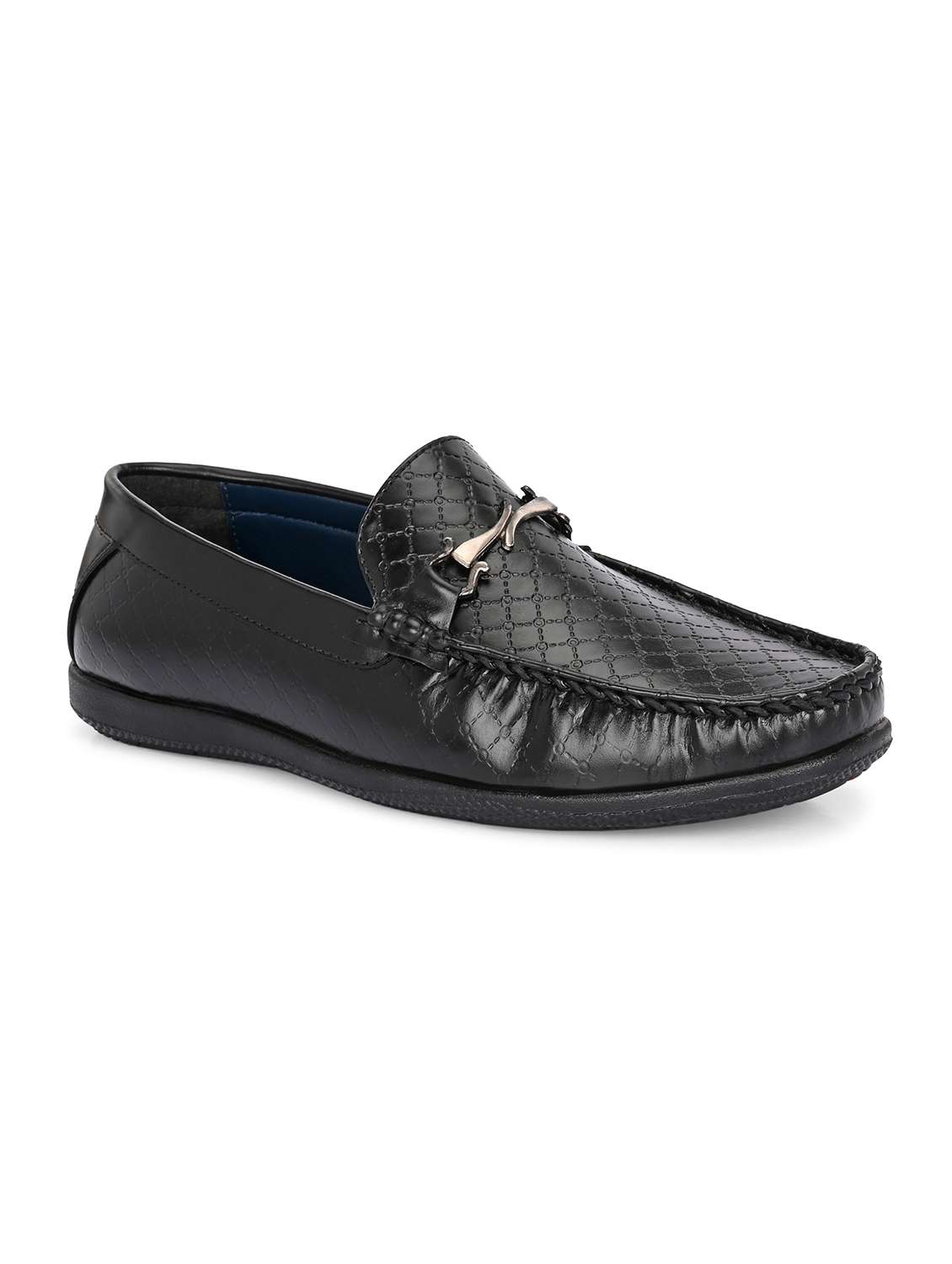 men black slip on loafer - 21998057 -  Standard Image - 1