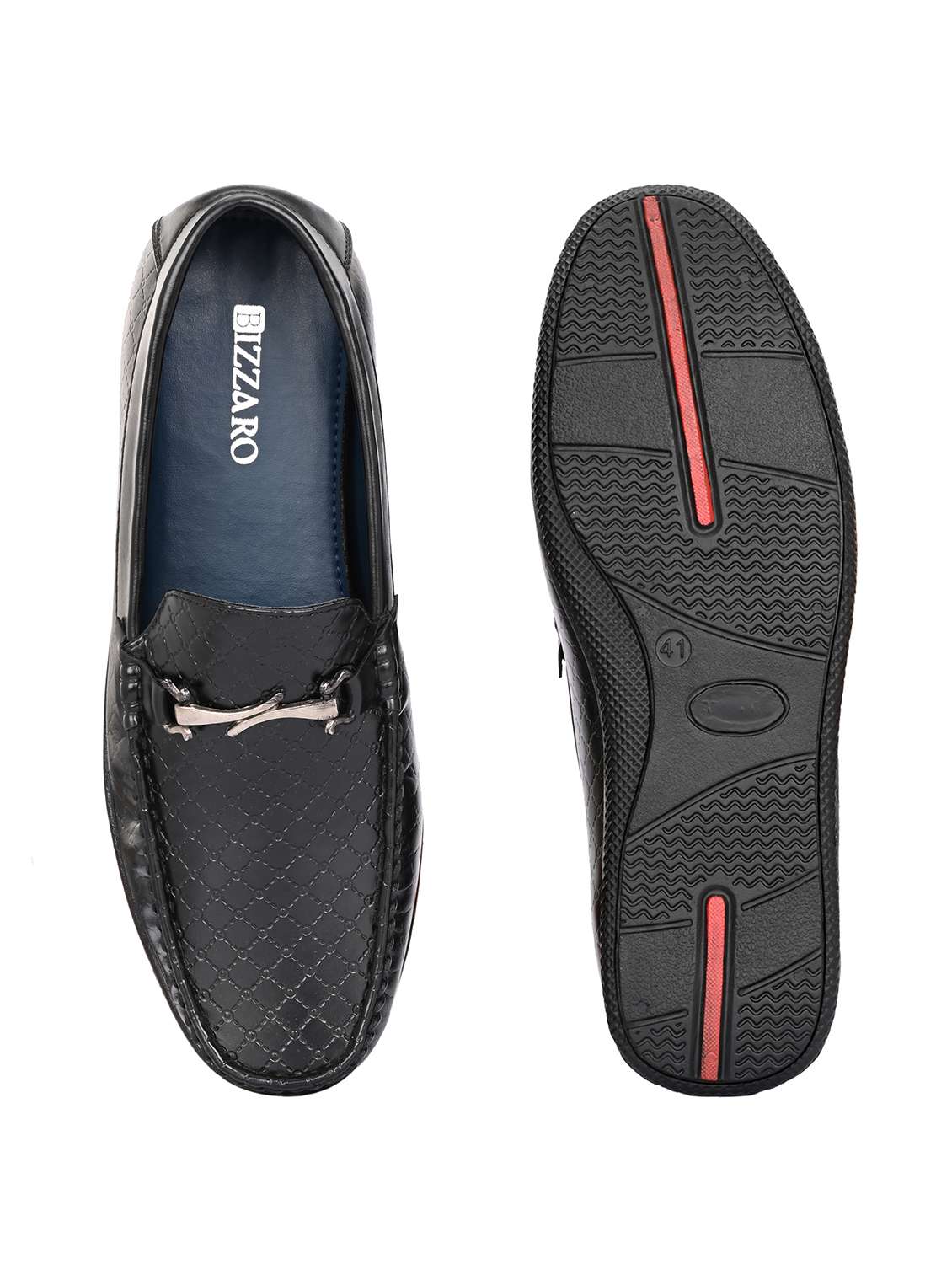 men black slip on loafer - 21998057 - Standard Image - 4