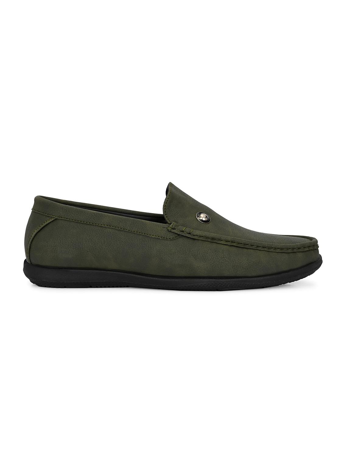 men olive slip on loafer - 21998060 - Standard Image - 4