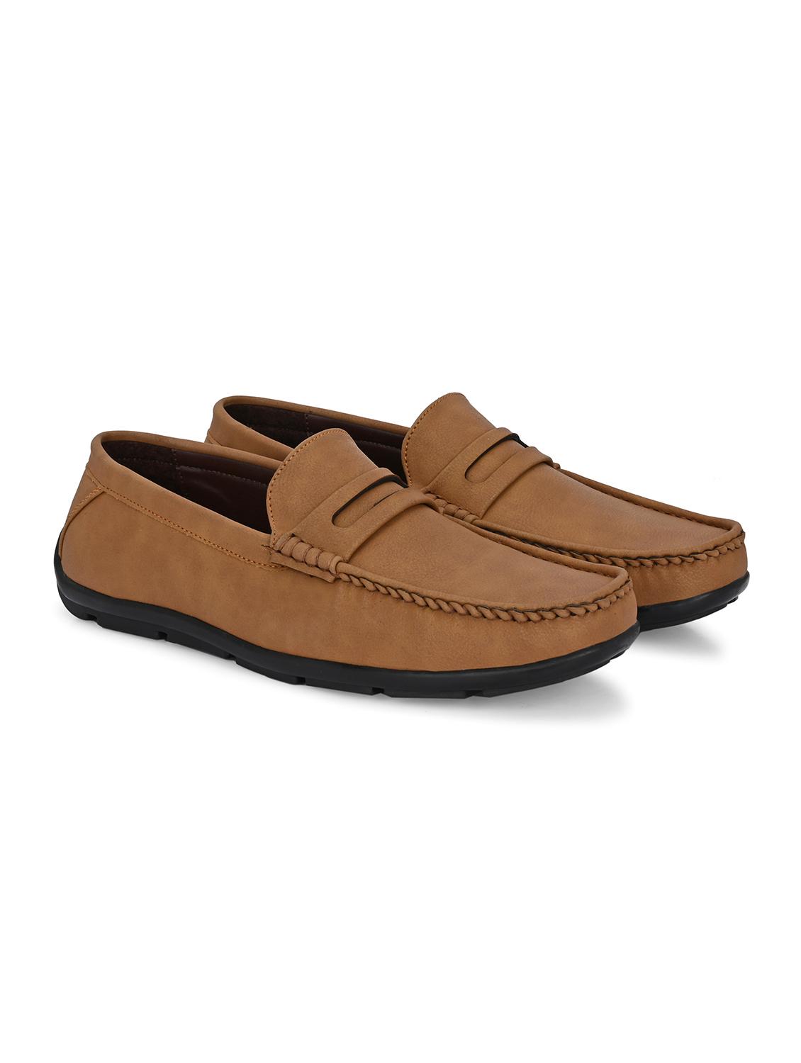 men tan slip on loafer - 21998062 - Standard Image - 1