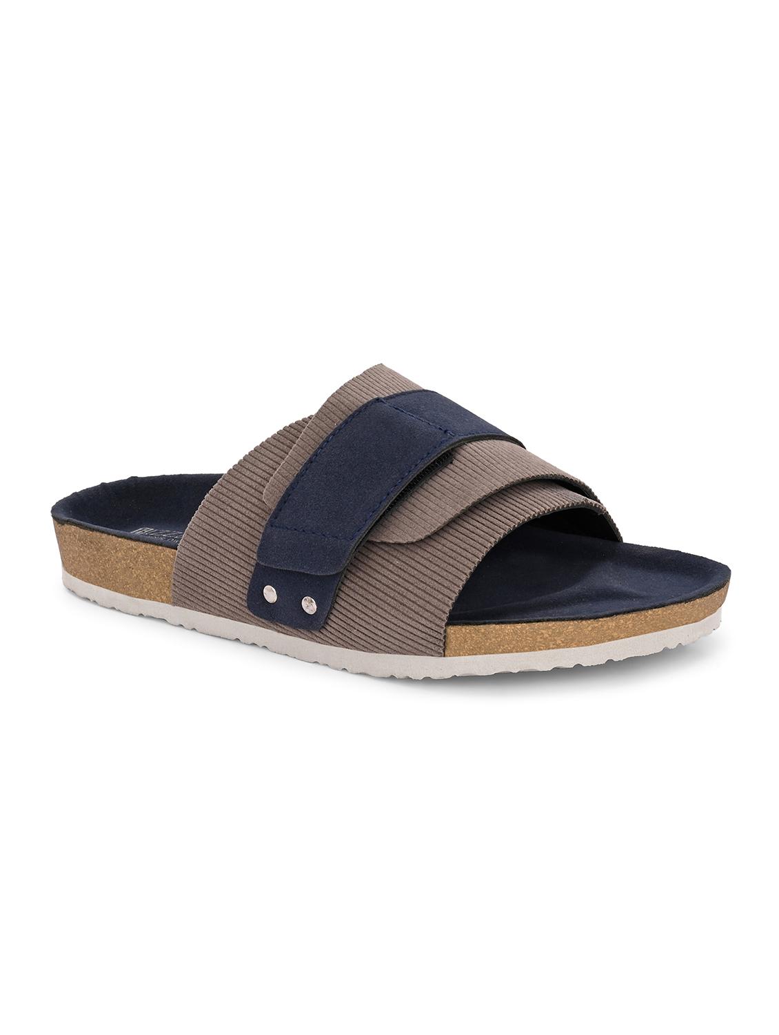 men grey slip on sandal - 21998079 - Standard Image - 1