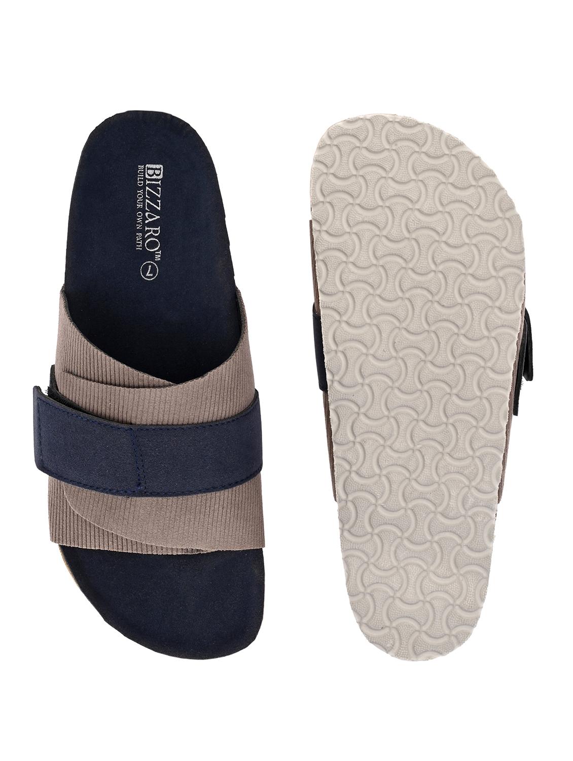 men grey slip on sandal - 21998079 - Standard Image - 4