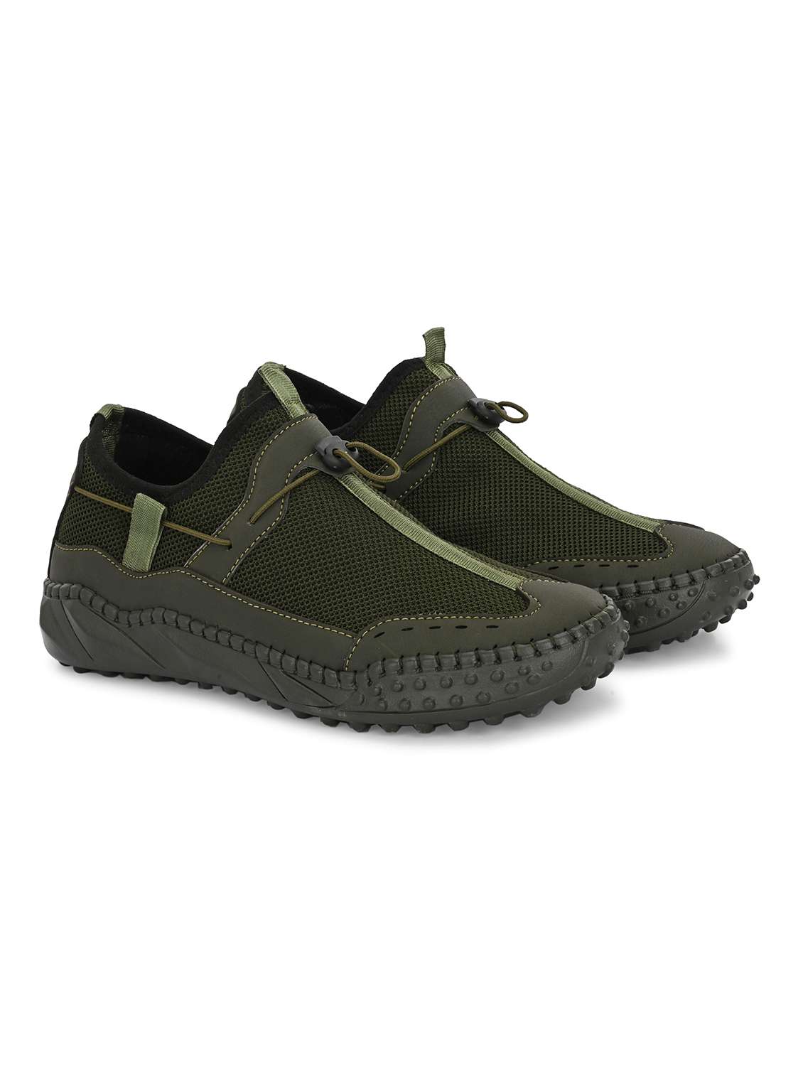 men olive slip on sneaker - 21998091 -  Standard Image - 1