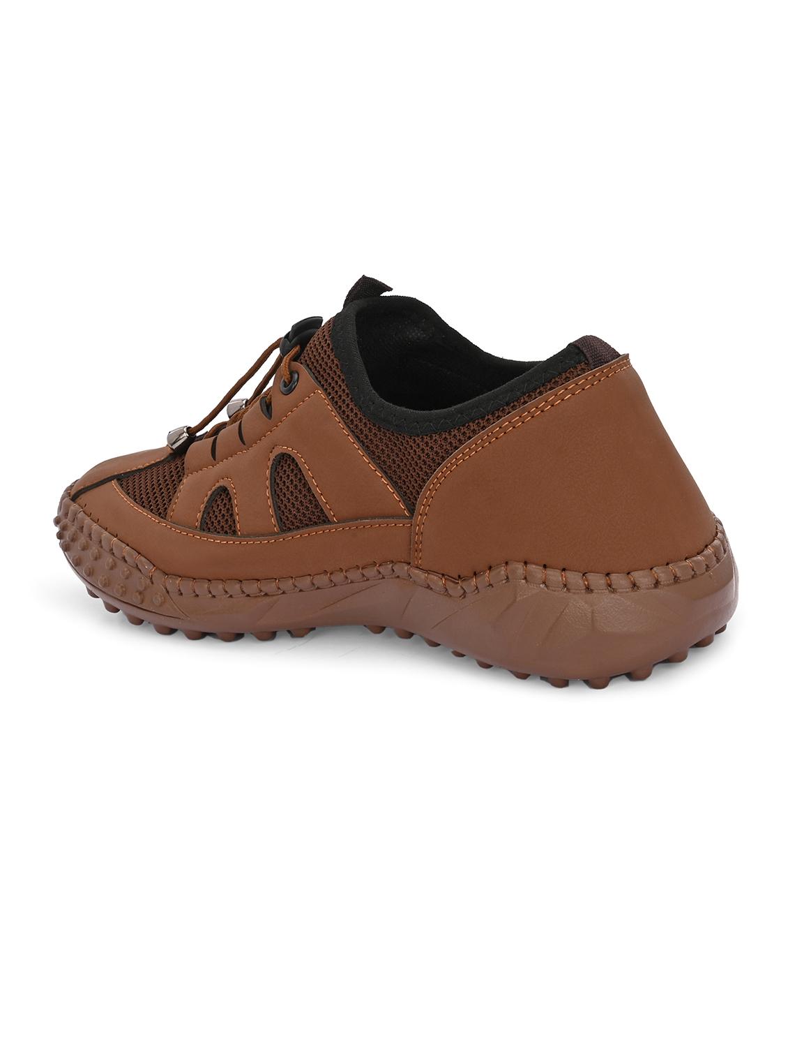 men brown lace up sneaker - 21998092 - Standard Image - 4