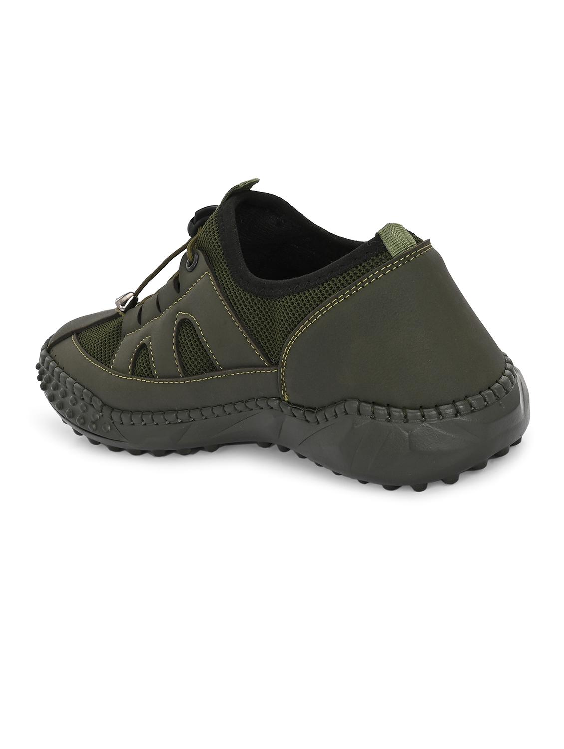 men olive lace up sneaker - 21998094 - Standard Image - 4