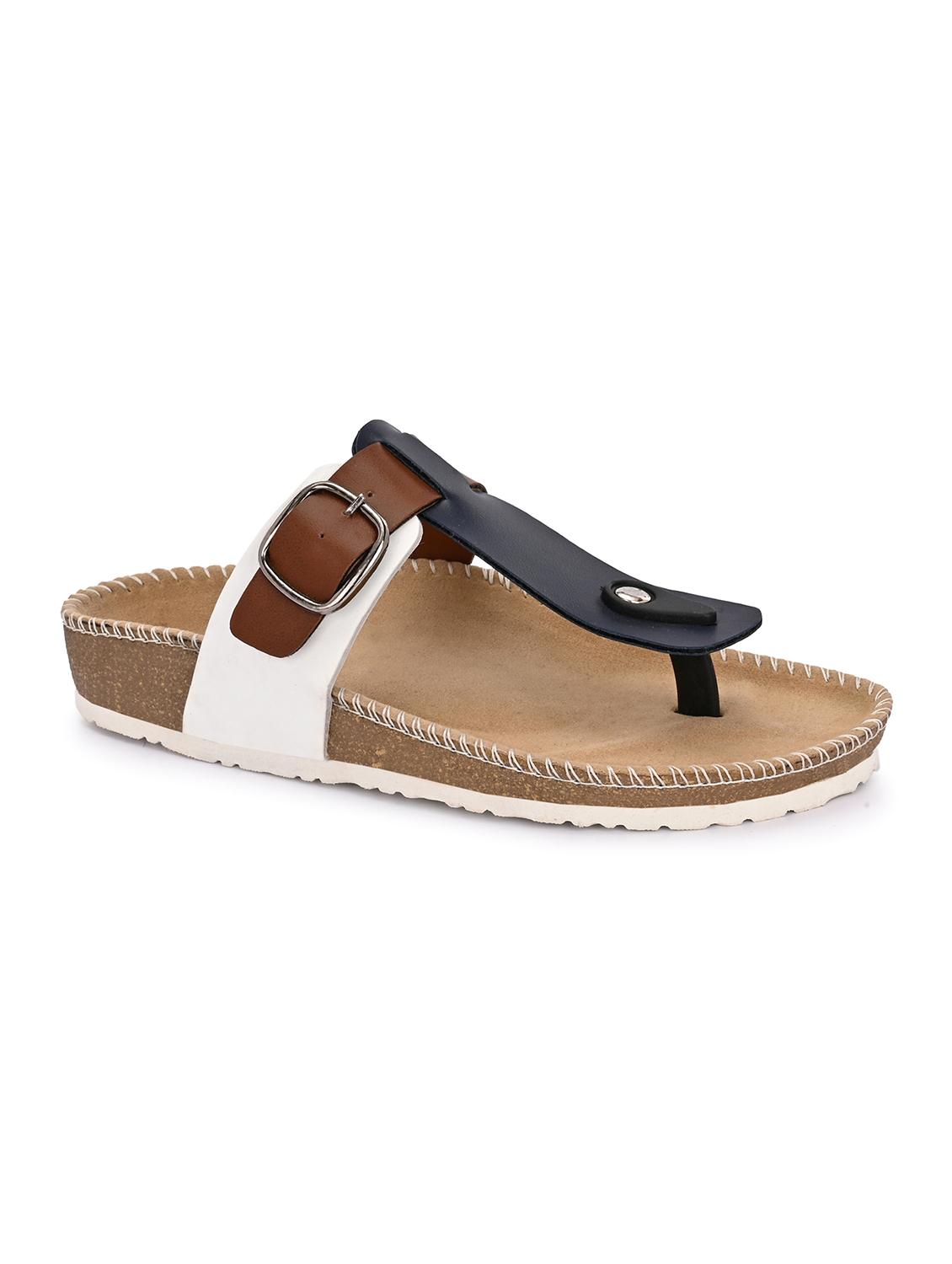 men toe seperator slip on sandal - 21998100 - Standard Image - 1