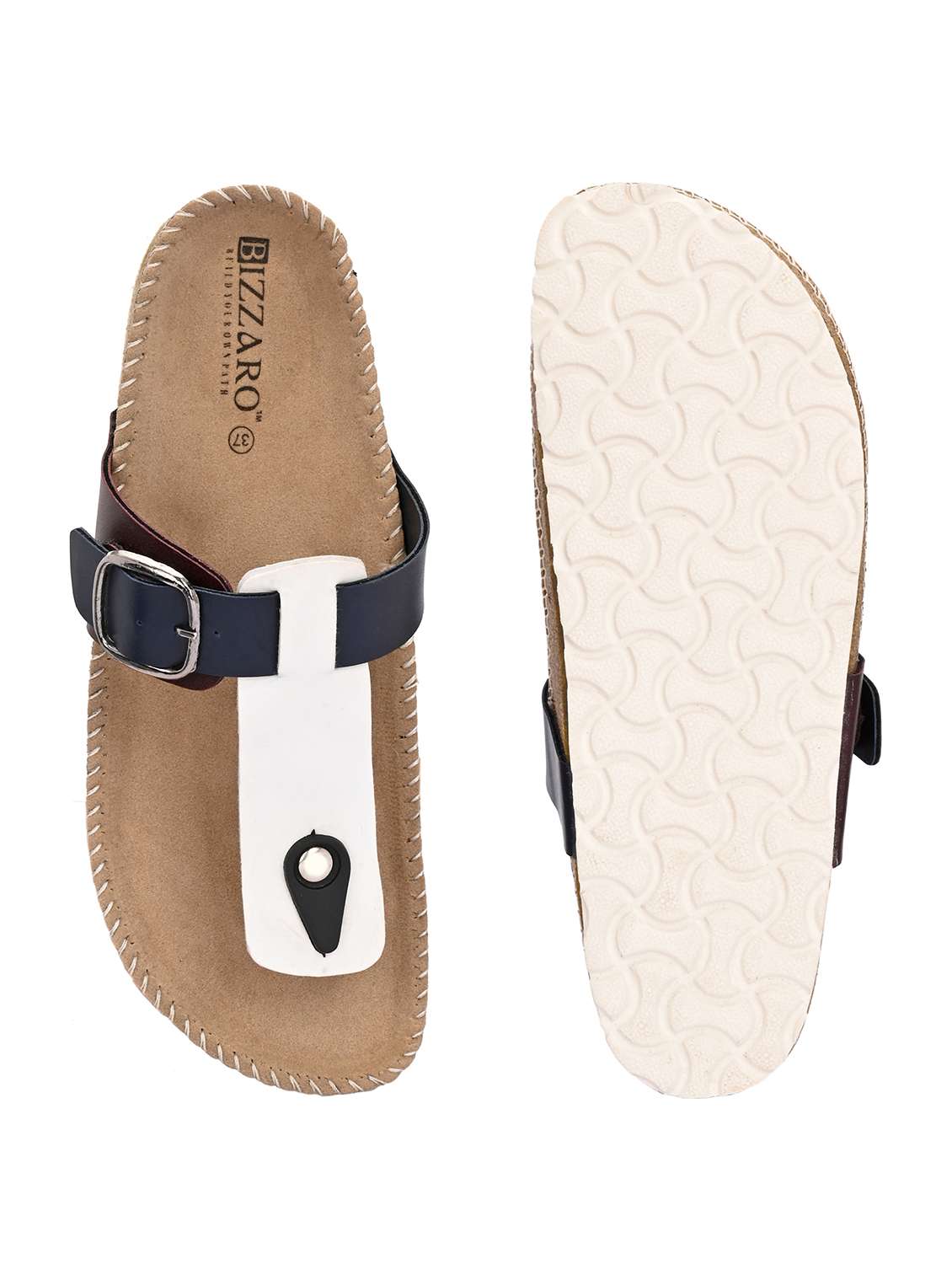 men toe seperator slip on sandal - 21998102 -  Standard Image - 4