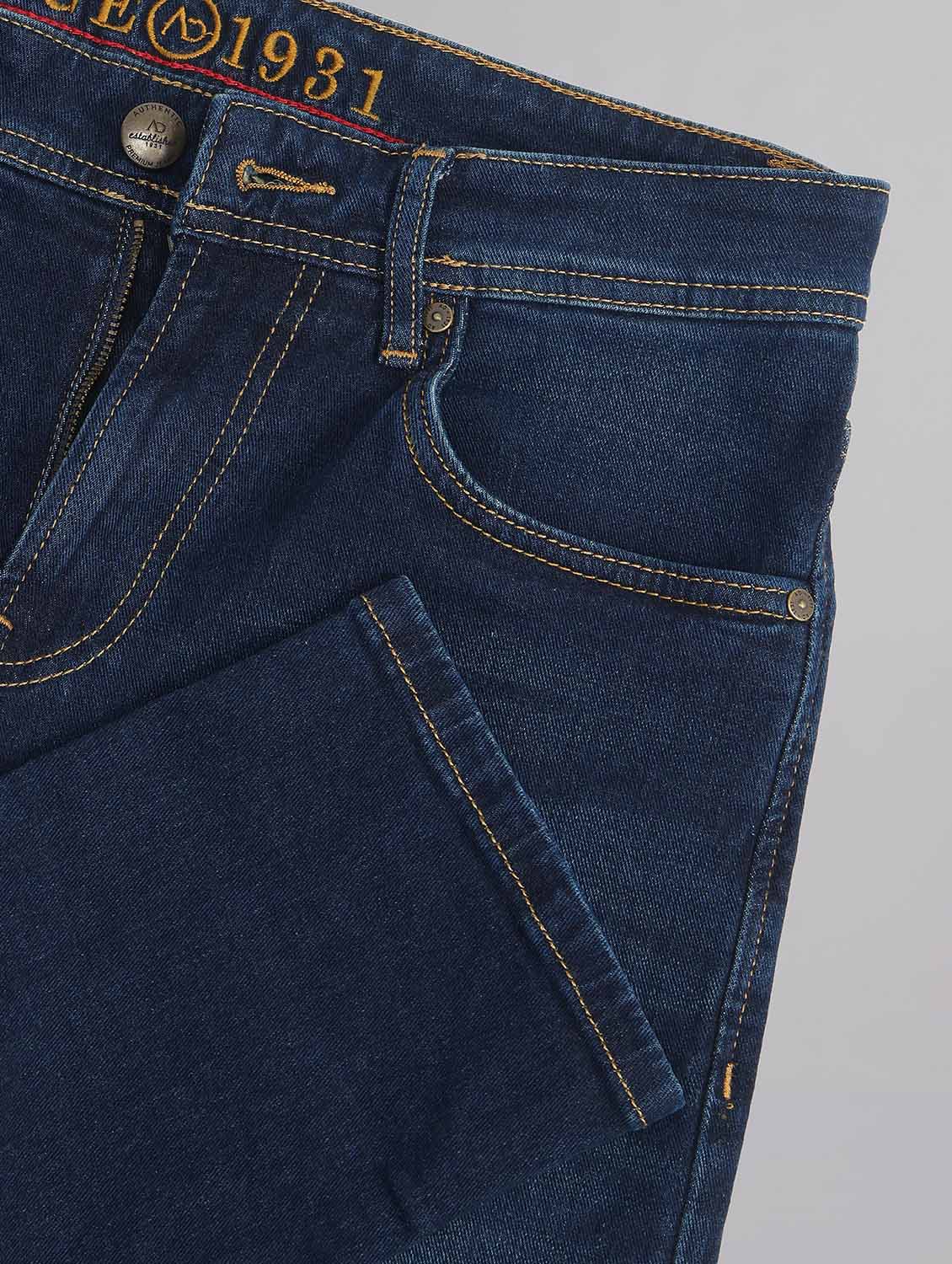 men washed mid rise slim fit jeans - 21998378 - Standard Image - 4