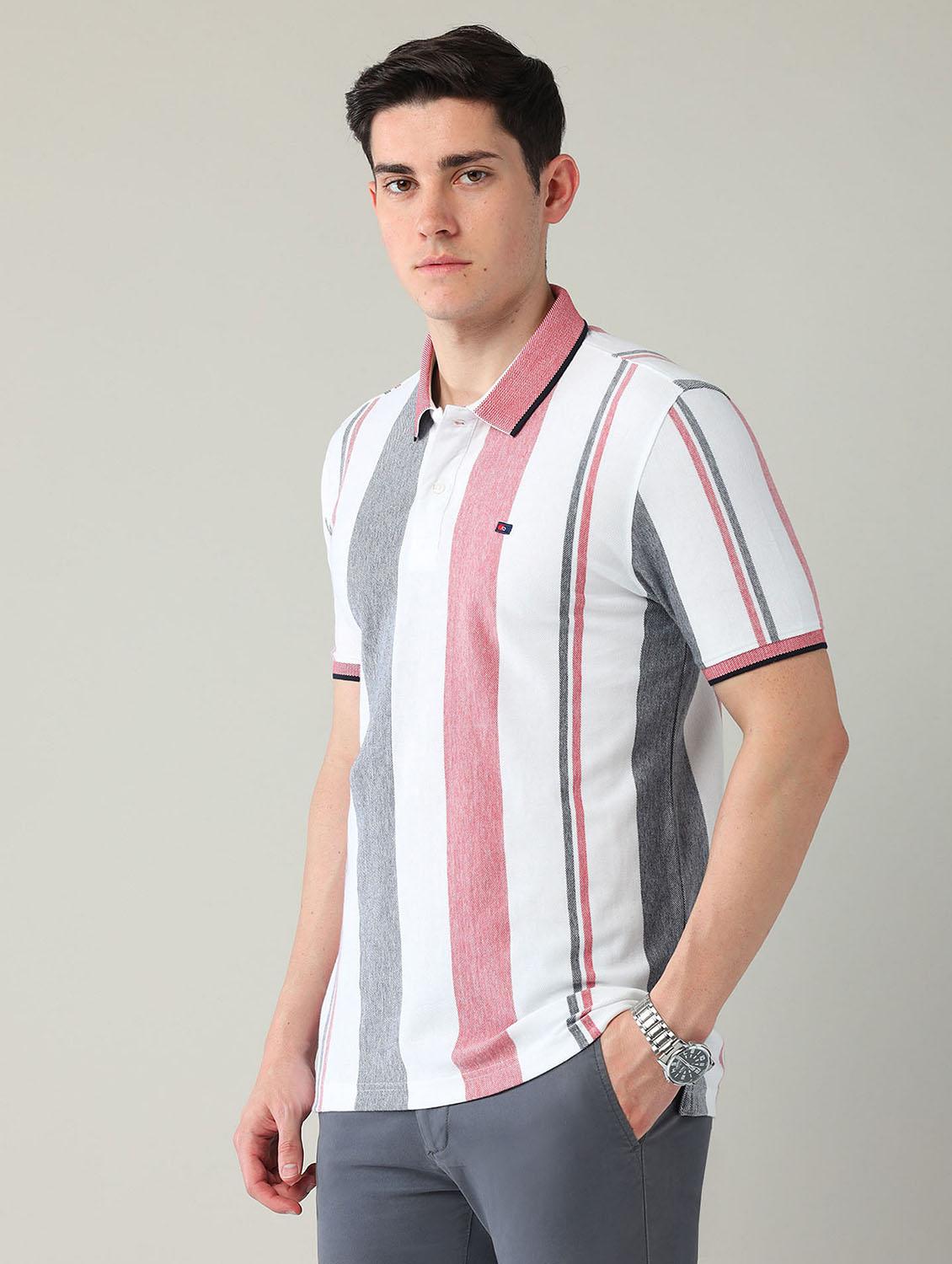 red cotton front print tshirt - 21998418 - Standard Image - 1