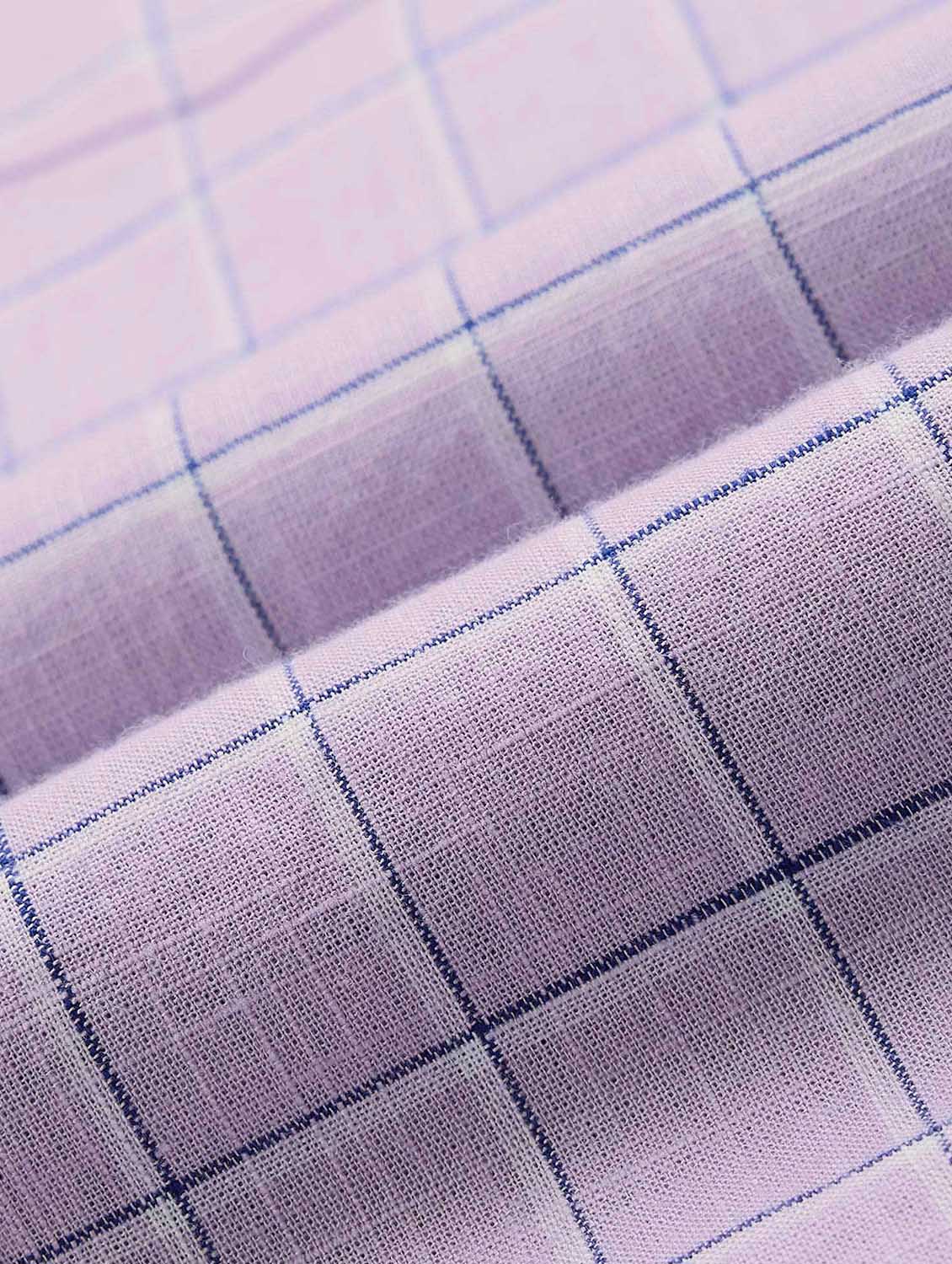 men checkered long sleeve regular fit casual shirt - 21998475 - Standard Image - 4