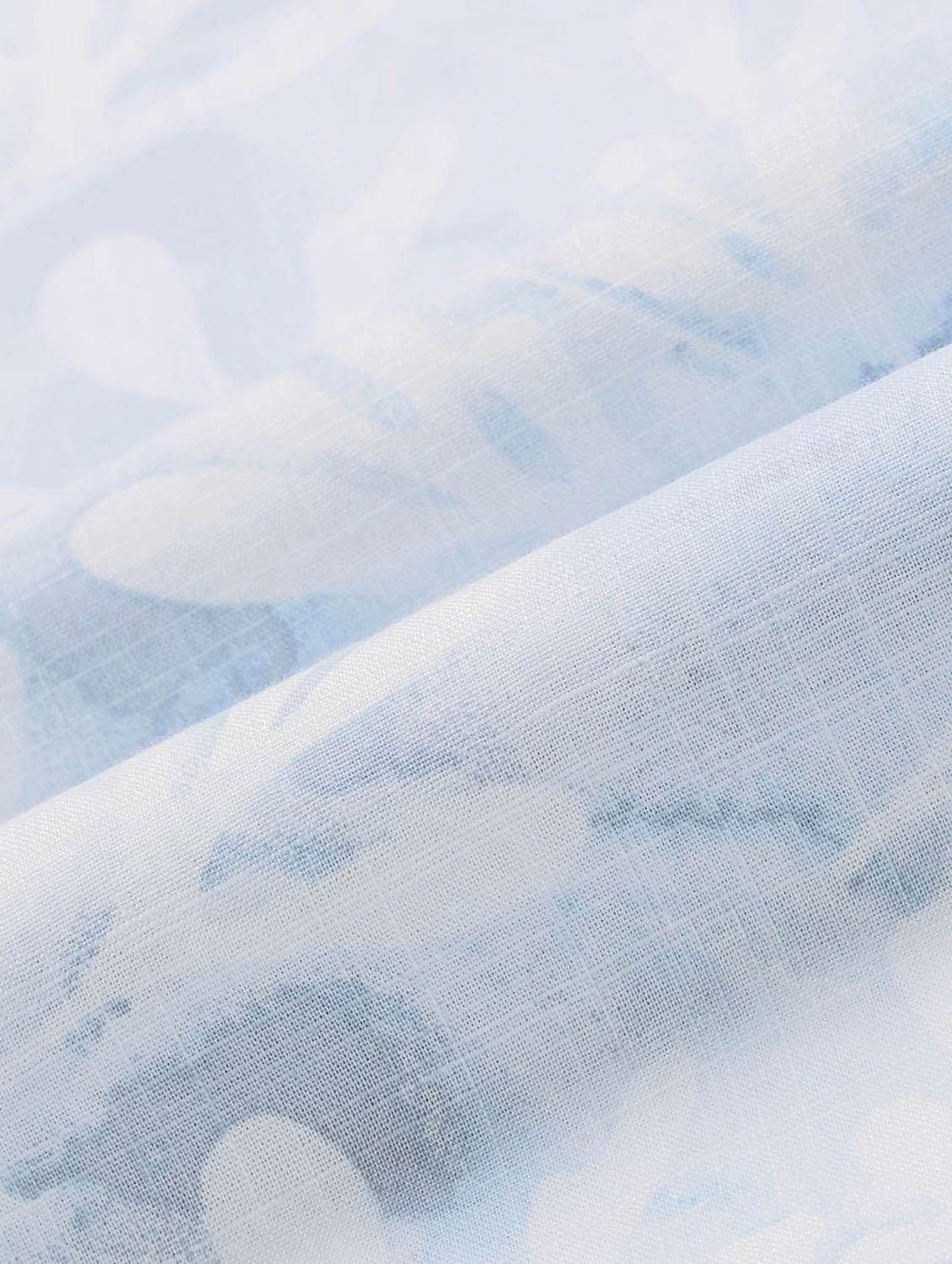 men printed short sleeve regular fit casual shirt - 21998504 -  Standard Image - 4