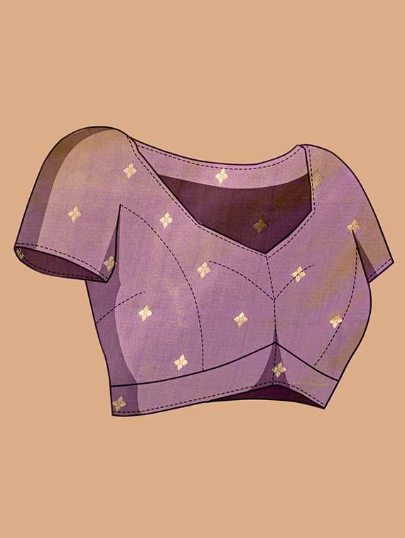 women self design banarasi saree with blouse - 21998521 -  Standard Image - 4