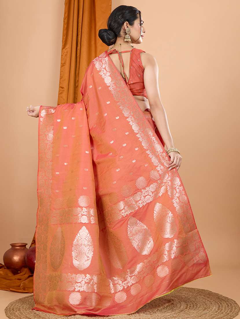 women self design banarasi saree with blouse - 21998523 -  Standard Image - 1