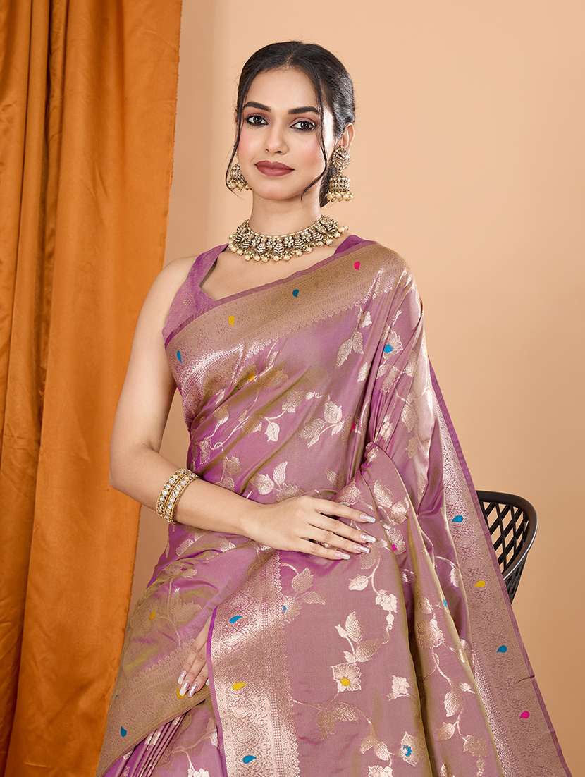 women self design banarasi saree with blouse - 21998530 -  Standard Image - 1