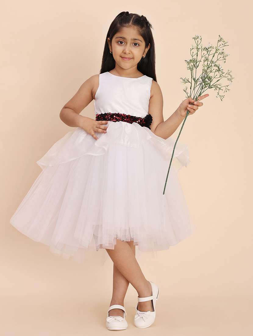 girls soldi sleeveless high low dress - 21998616 -  Standard Image - 1