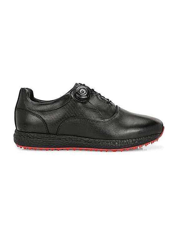 hitcaro men's premium leather pull - on professional golf shoes - 21998668 - Standard Image - 1