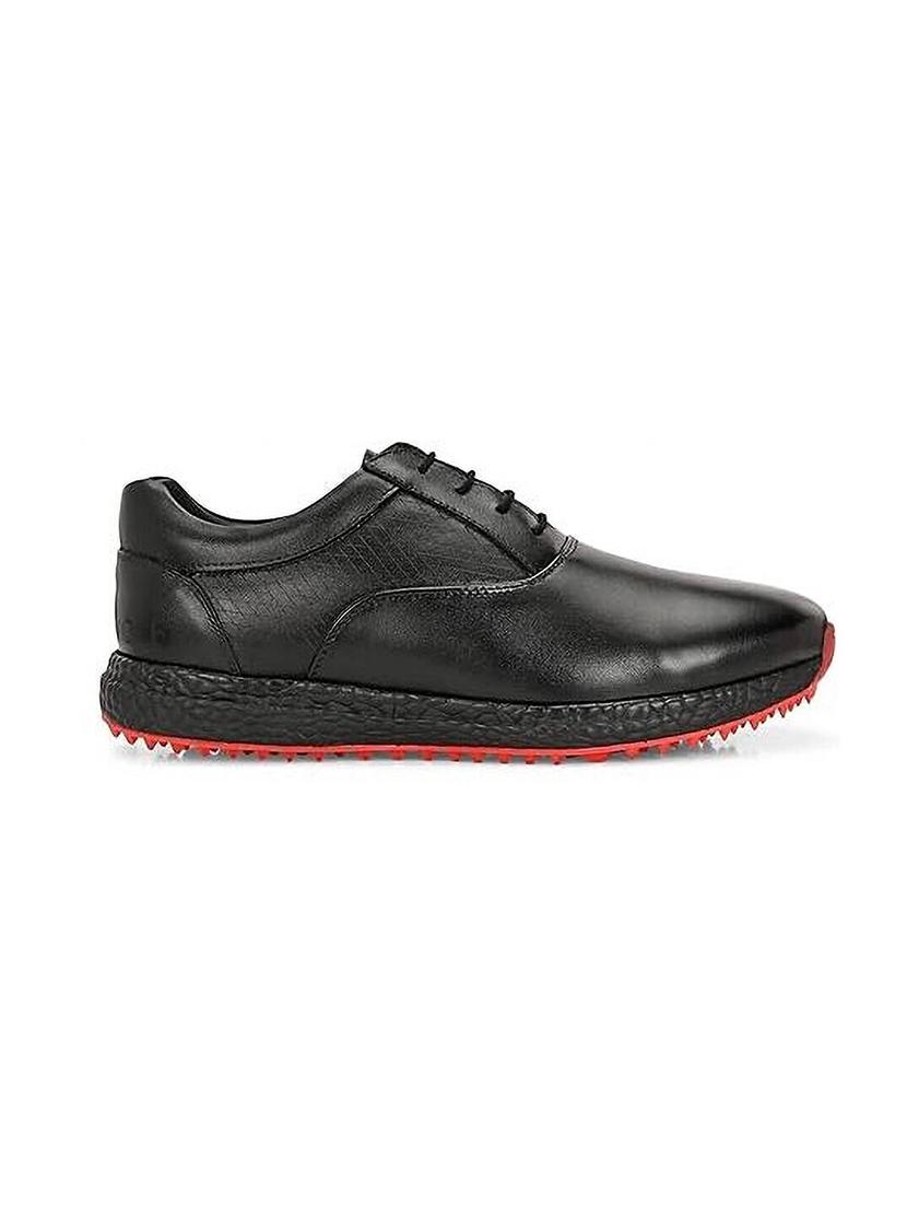 hitcaro men's premium leather lace - up professional golf shoes - 21998671 - Standard Image - 1