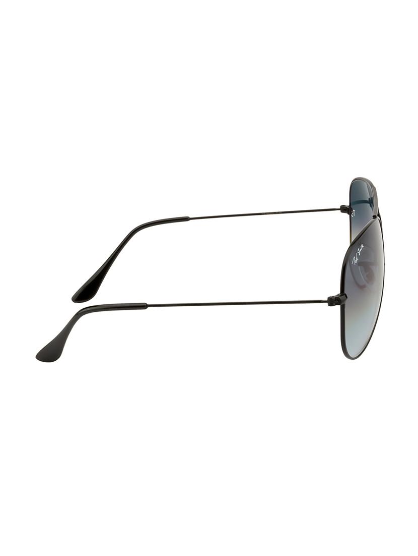 ted smith unisex aviator sunglasses with uv protected blue graded lens color - 21998684 - Standard Image - 4