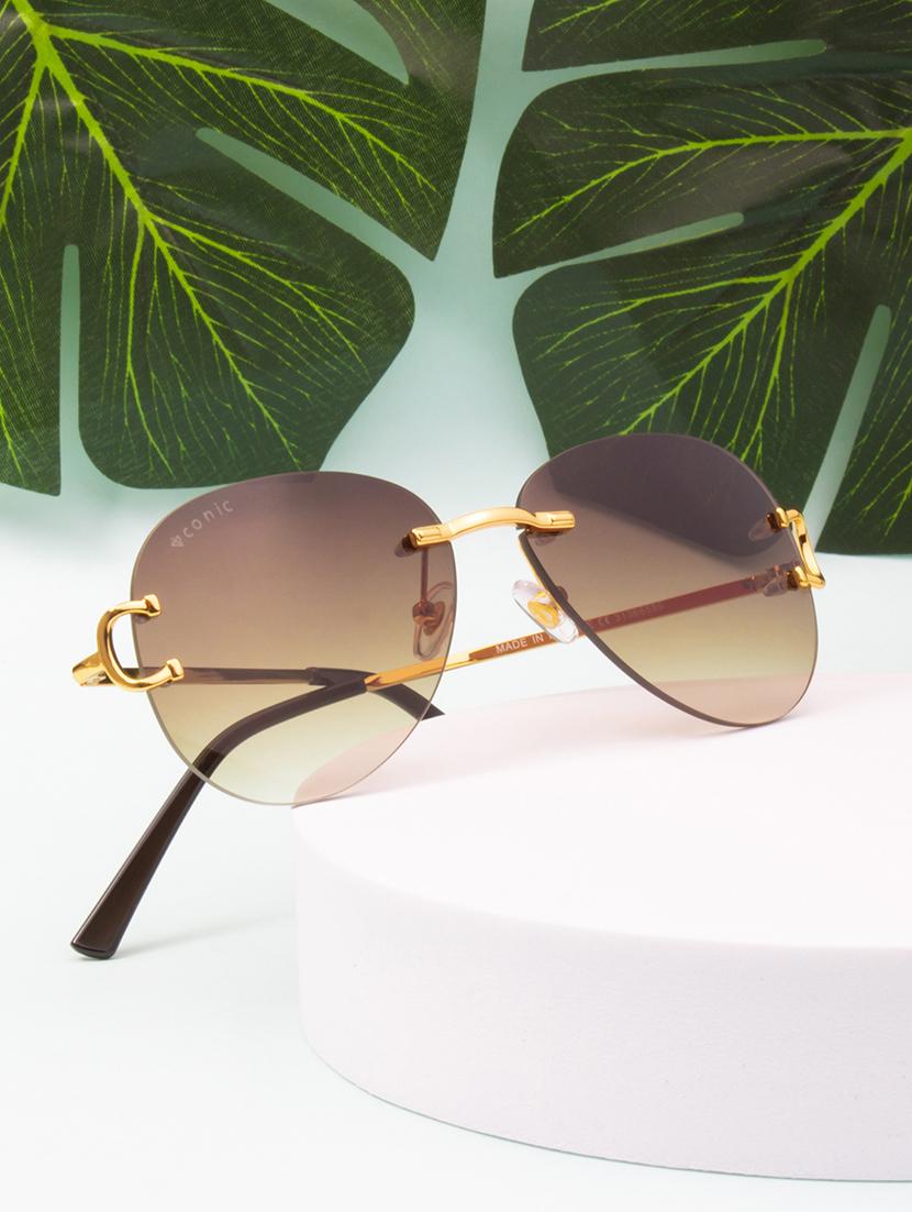ted smith unisex aviator sunglasses with uv protected lens - 21998685 - Zoom Image - 0