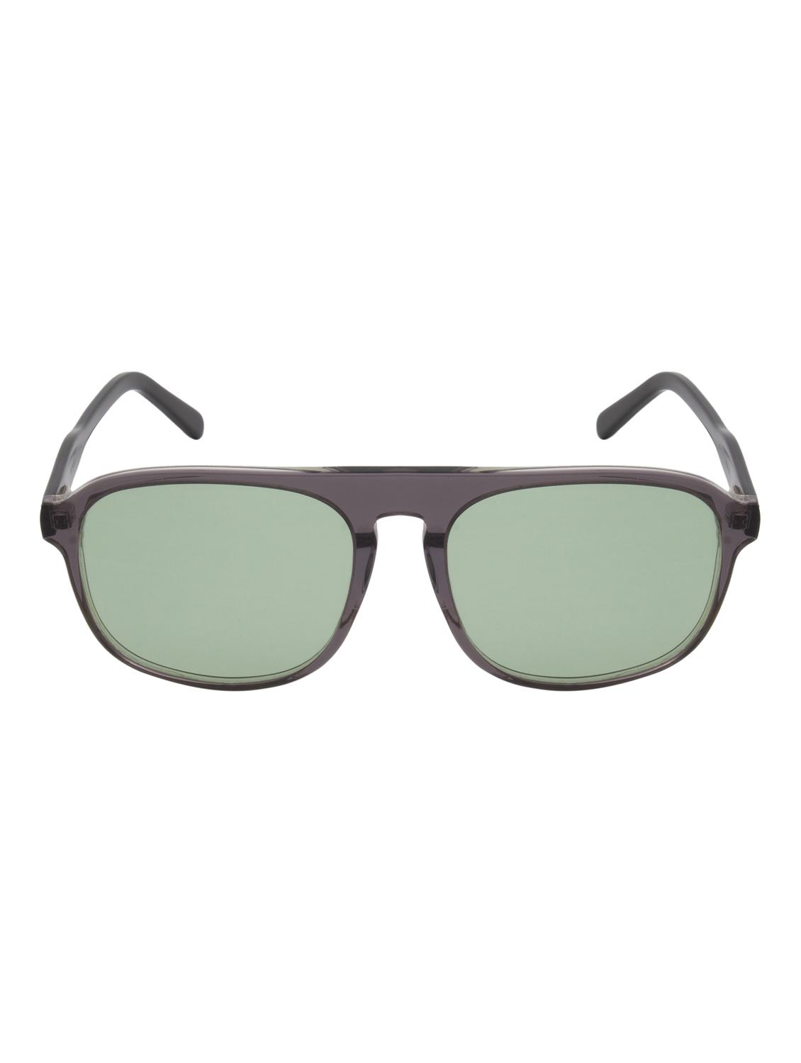ted smith unisex aviator acetate sunglasses with polarised and uv protected lens - 21998689 -  Standard Image - 1
