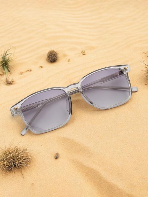 ted smith unisex wayfarer sunglasses with polarised and uv protected lens - 21998691 - Standard Image - 0