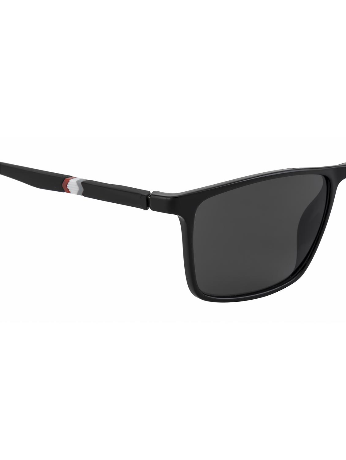 ted smith unisex blue premium italian acetate sunglasses with polarized lenses. - 21998695 - Standard Image - 4