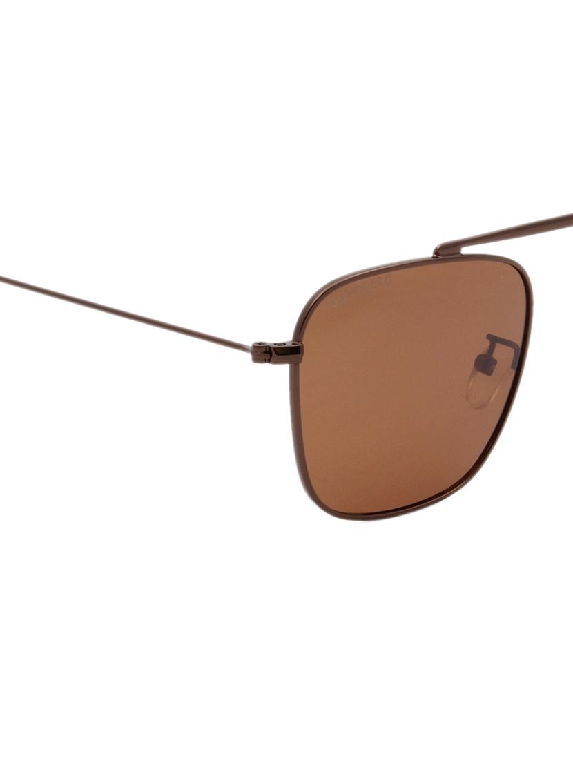 ted smith unisex black premium italian acetate sunglasses with polarized lenses. - 21998701 - Standard Image - 4