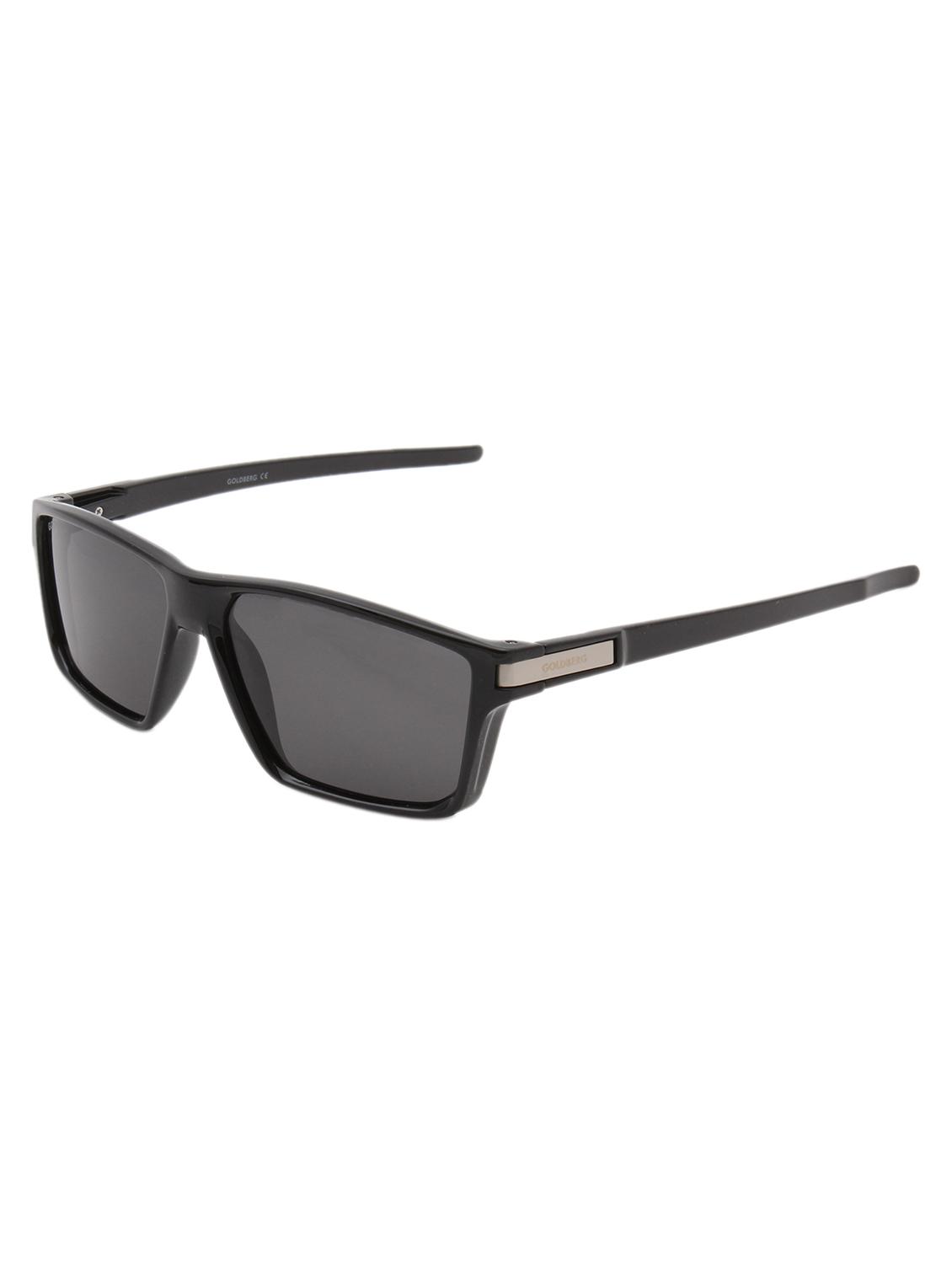gold berg black lens & wayfarer sunglasses with uv protected lens - 21998704 -  Standard Image - 1